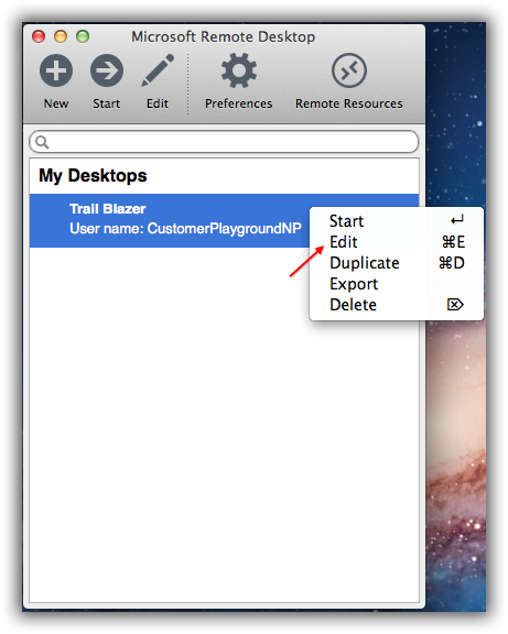 microsoft remote desktop for mac change resolution